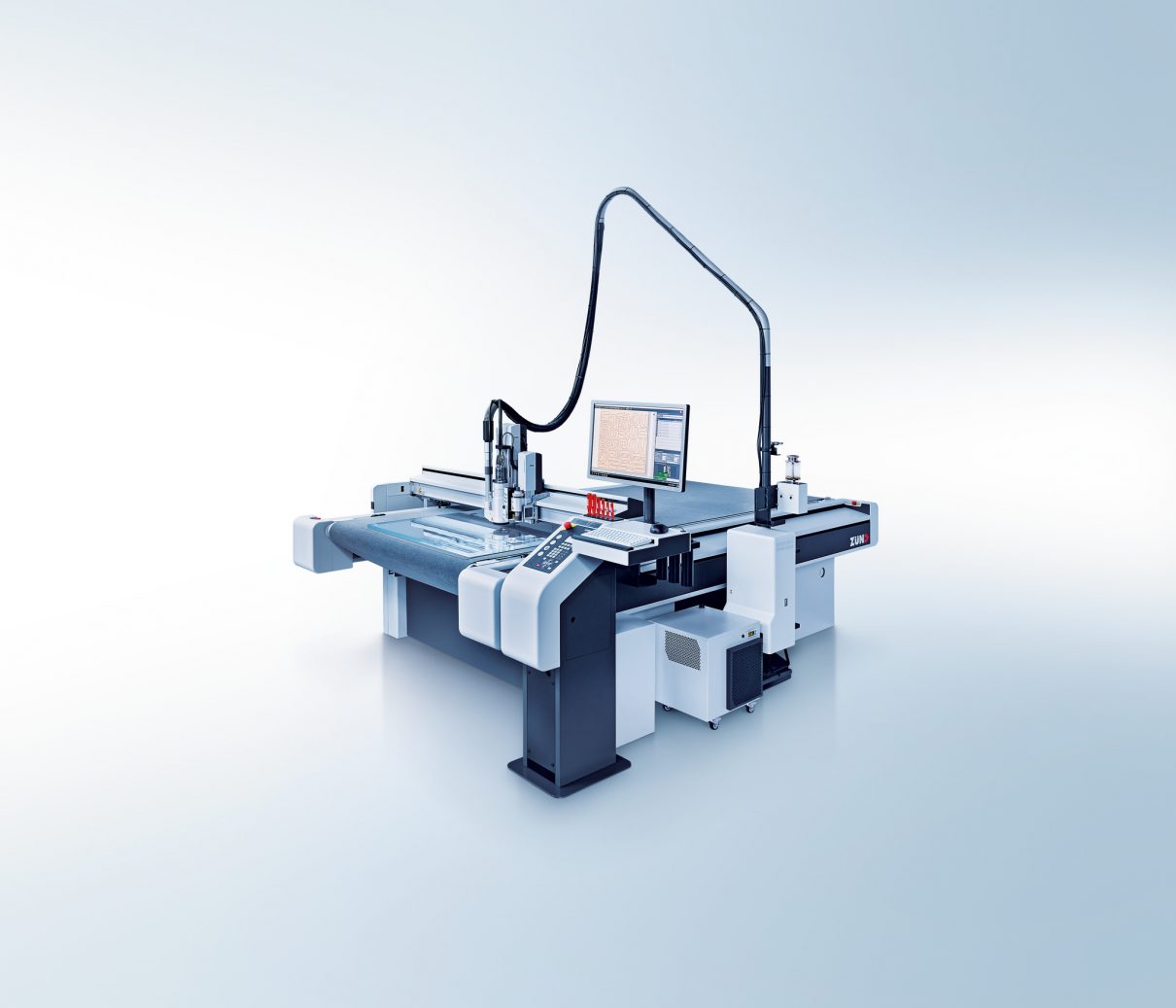 echipament taiere cutter flatbed Zünd G3 router frezare