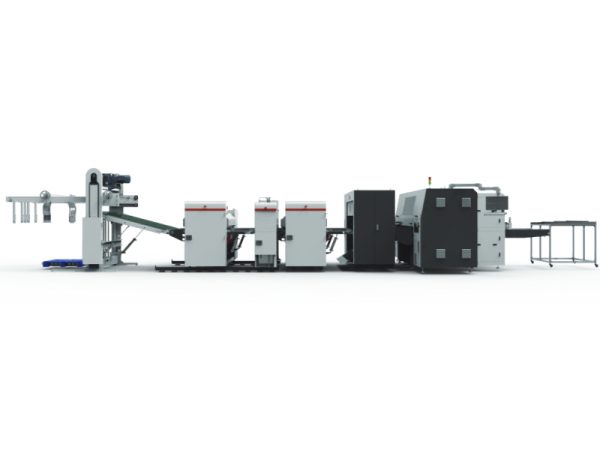 Imprimanta Printer HanWay digital multipass cu cerneala pe baza de apa imprimare carton ondulat Packaging Capete Kyocera