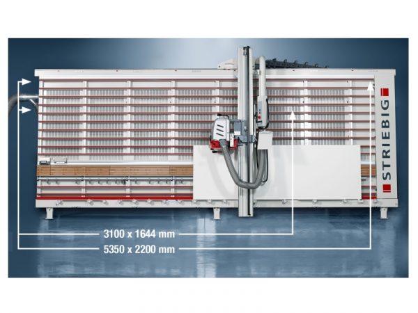 Echipament taiere vertical fierastrau Striebig Compact manual