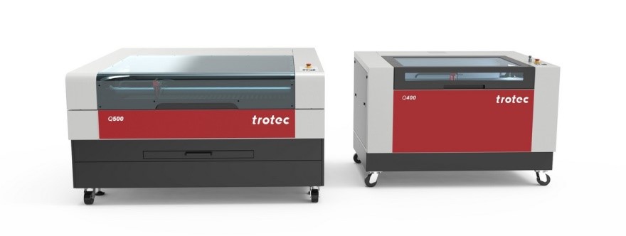 Laser Trotec Seria Q, model Q400 și Q500